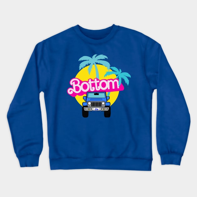 Bottom Ken Barbie Crewneck Sweatshirt by ART by RAP